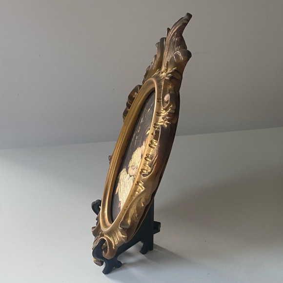 Vintage Photo and Frame - Approx 8”x12” - Picture 3 of 8